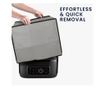 Husa de protectie Kwmobile pentru Russell Hobbs SatisFry, Gri deschis, Plastic, KWM000023RN002C
