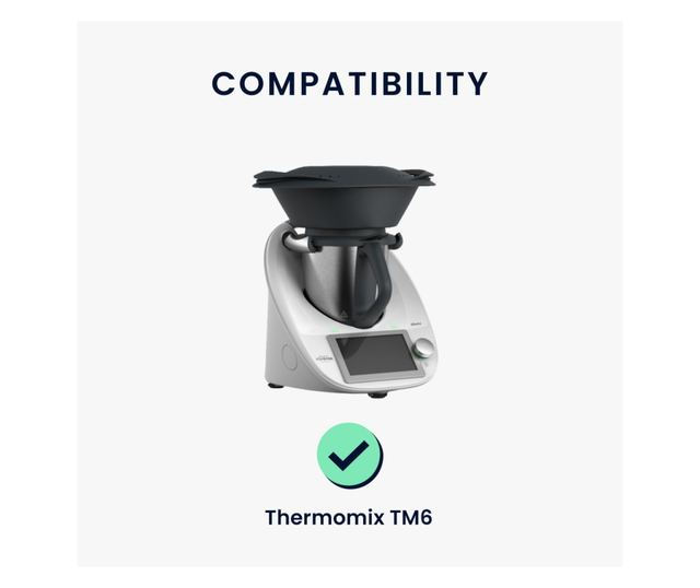 Husa de protectie Kwmobile pentru Thermomix TM6, Multicolor, Plastic, KWM000023PR001C