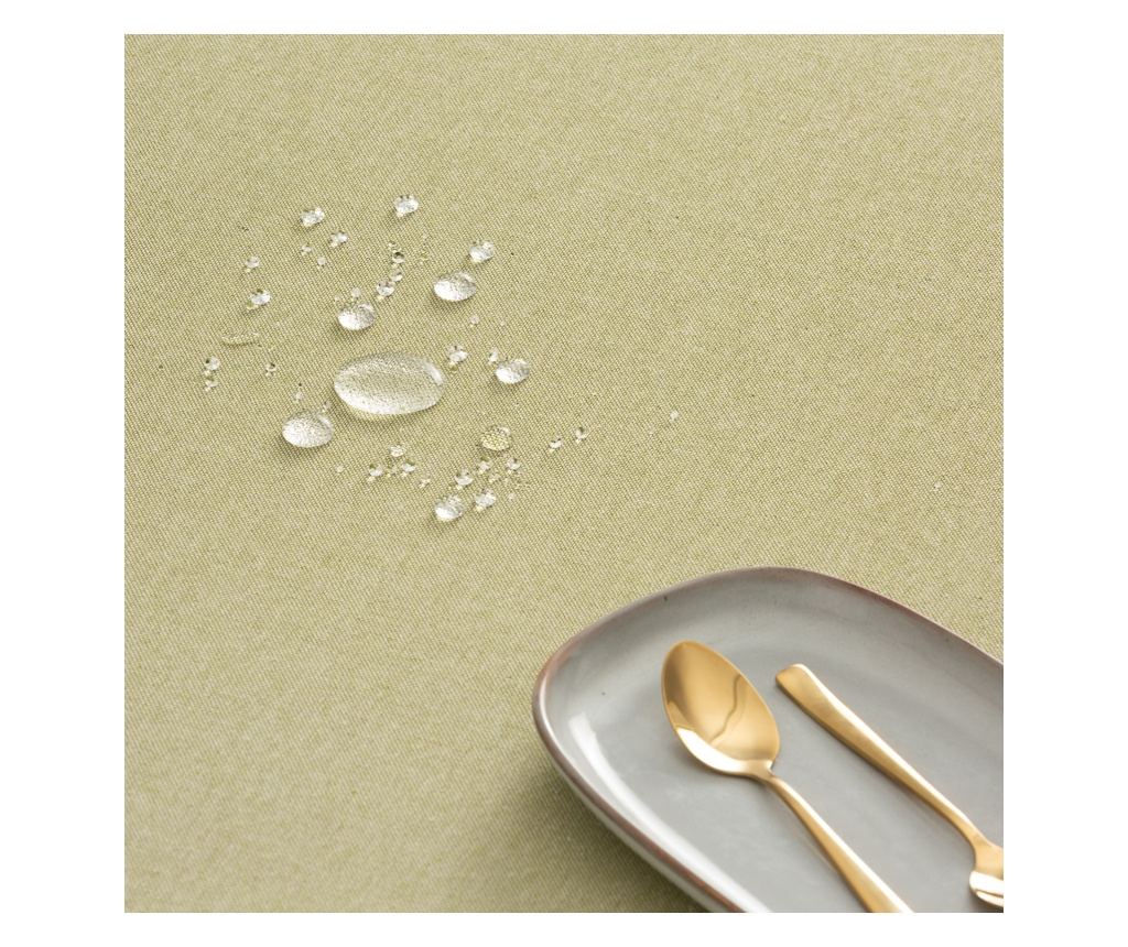 Nepogrešljiv prt odporen na madeže 100% bombaž - 140x240cm - Zelena - 4