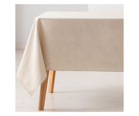 Τραπεζομάντιλο Jacquard ανθεκτικό σε λεκέδες LOSAN - 140x240εκ. - Λινό