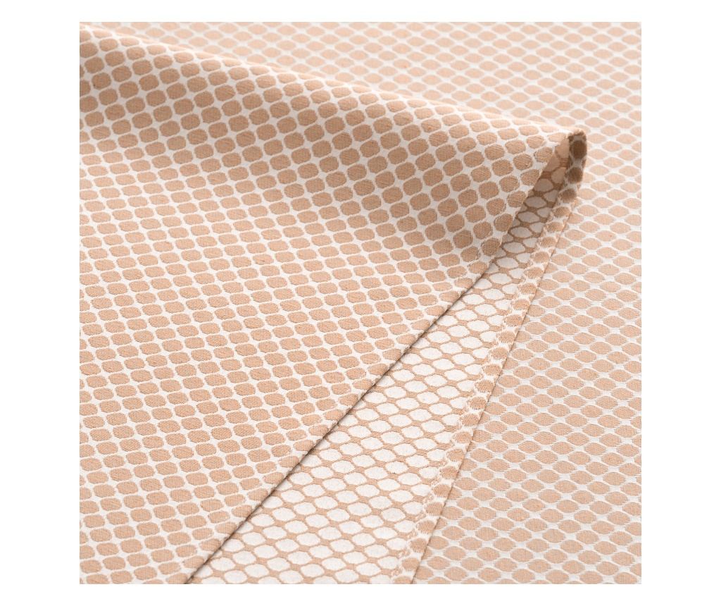 Prtom madežnim prtom LOSAN - 140x200cm - Taupe - 5