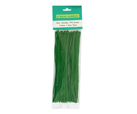 Sârma plasticata, pentru legat, 100 buc, 0.4x3x300 mm