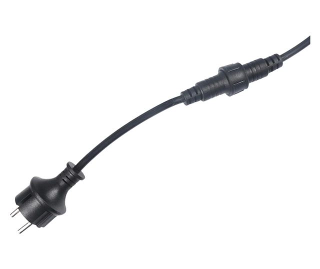 Ghirlanda Luminoasa 10M cu 10 Pendule, E27, IP65, Interconectabila