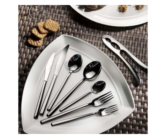 Set 6 furculite pentru desert, Pintinox Synthesis, 18.2 cm
