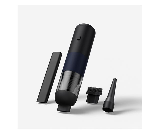 Автомобилен преносим прахосмукач, CYBERDUST, Черен, 2 Режима на скорост, Високоскоростен меден мотор, Подходящ за кола, Компютър