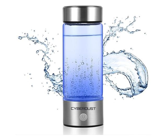 Бутилка За Генериране На Водородна Вода CYBERDUST, Презареждаема, USB, Бърза Технология За 3 Минути, 420 Мл, Преносима, Идеална