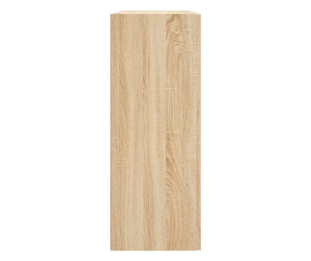 Стенни шкафове, 2 бр, дъб сонома, инженерно дърво