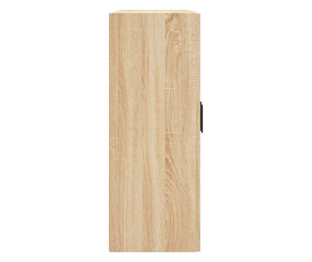 Стенни шкафове, 2 бр, дъб сонома, инженерно дърво