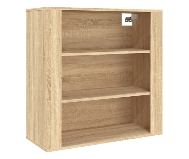 Висок шкаф, сонома дъб, инженерно дърво
