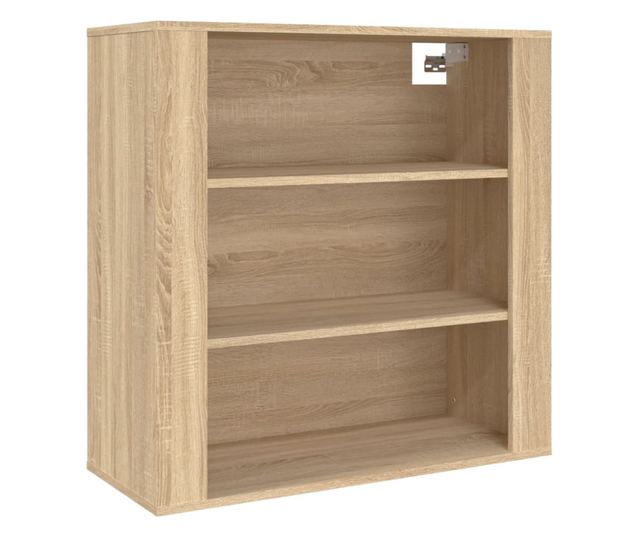 Висок шкаф, сонома дъб, инженерно дърво