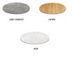 BLAT MASA MELAMINAT ROTUND -HORECA- - ALB , diametru 80 cm thumbnail 1