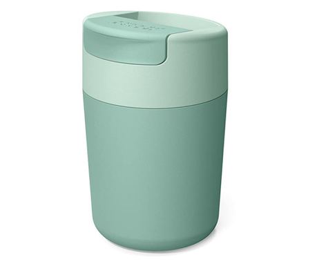 Joseph Joseph Sipp 81122 Θερμός Κούπα, Στεγανό Καπάκι, 340 ml, Χωρίς BPA, Πολυπροπυλένιο, Πράσινο