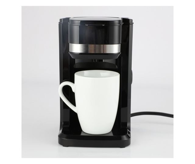 Aparat de cafea Rosberg R51170D, 350W, 150 ml, Cană inclusă, Oprire automată, Negru