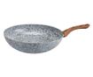 Уок тиган Oliver Voltz Siena OV51320J26, 26 см, Мраморно покритие, Индукция, Сив