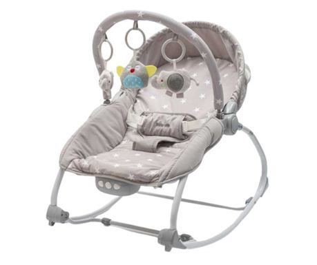 Baby Mix Бебешка люлка, Grey Star