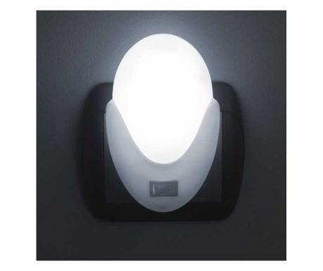 Φωτιστικό νυκτός LED 1W ψυχρό με διακόπτη 230V 6x9.5x2.5cm PHENOM LIGHTING TECHNOLOGY
