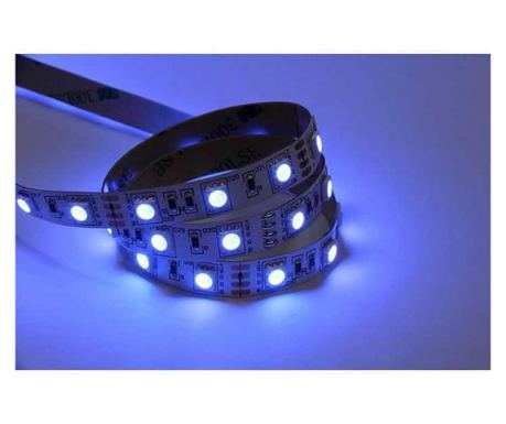 LED trak SMD5050 RGB IP20 5m 12V 60LED/m 14.4W/m Well LEDSTRGB-5050-126010D202/5-WL