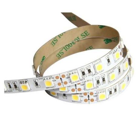 LED trak SMD5050 IP20 5m topla svetloba 3000K 12V 60LED/m 14.4W/m Well