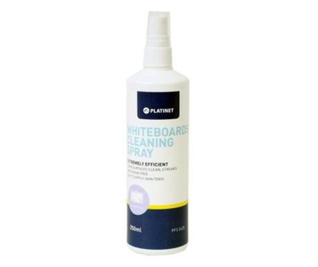 Rešitev za čiščenje bele table whiteboard Platinet 250ml