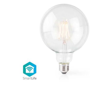 Žarnica Wi-Fi Smart LED z nitko E27 125mm 5W 500lm 2700K Nedis