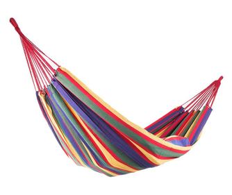 Hamac dublu, Verk Group, bumbac, multicolor, max 200 kg, 200x150 cm
