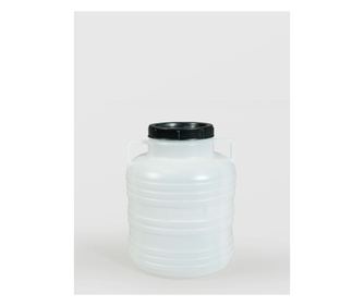 5-litrski Jerrycan z navojnim pokrovom in ročaji, Sterk, modra ali bela plastika