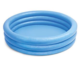 Piscina gonflabila copii, Intex, Crystal Blue, 147 x 33 cm, 58426