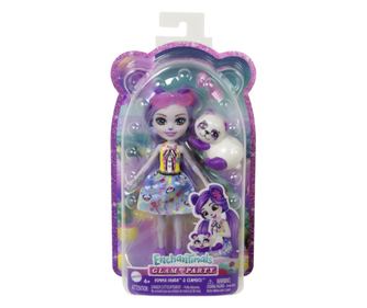 ENCHANTIMALS LUTKE IN ŽIVALI PEMMA PANDA IN CLAMBER