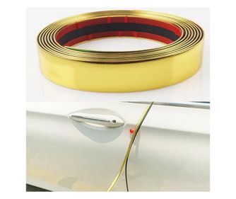 Самозалепваща ролка Ornament, 4mm x 15m, цвят Chrome GOLD