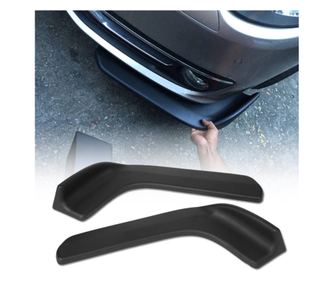 Комплект от 2 състезателни калника, AVEX, черен пластмасов удължител за тунинг лента