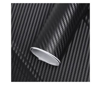 Folie colantare auto Carbon 3D - Negru (3m x 1,27m)