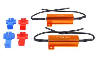 Kiégett izzó hibaelhárító LED izzókhoz 6 Ohm, 50W, 12V, AMIO
