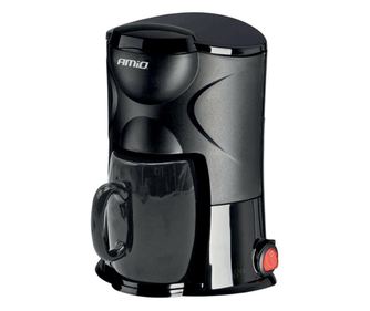 Автомобилна кафемашина, Черен, 12v, 170w, 150мл