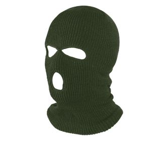 Универсална шапка с 3 анатомични отвора, цвят Зелено - Каки