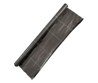 Фолио против плевели, полипропилен, тъкано, черно, 100 g/m2, 1x20 m