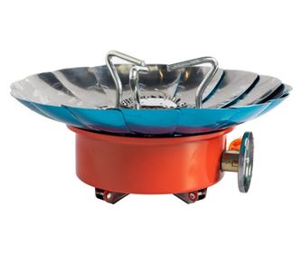 Aragaz camping, Micul Fermier, pliabil, 2800 W, un arzator, aprindere piezo-electrica, 205x100 mm