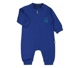 Újszülött hosszú ujjú overallok KÉK, Baby Fogó (méret: 3-6 hónap)