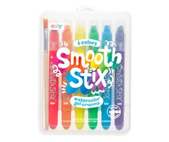 Akvarell ceruzák géllel, Smooth Stix, 6 színből álló készlet