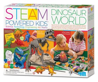 Science Kit - Dinoszauruszok világa, STEAM Kids