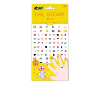 Stickere pentru unghii - Animale prietenoase