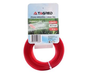 Motorkaszához való damil 2,4 mm x 15 m Tagred-TA470