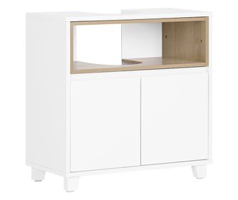 SoBuy мебели за баня, баня суета единица, тоалетна чиния BZR148-W