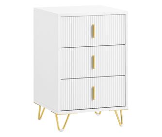 Masă de toaletă cu 3 sertare FBT115-L-W