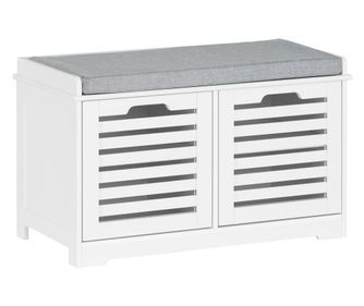 SoBuy Banc de depozitare, bancă, bancă pentru încălțăminte FSR23-II-W