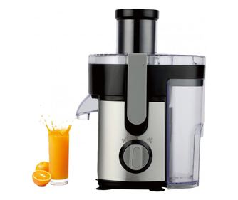 Storcator Rosberg R51160B, 600W, recipient pentru pulpa 1L, zgomot redus, negru/inox