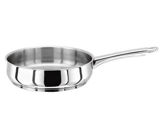 Stellar 1000 serpenyő, rozsdamentes acél 18/10, 24 cm, ezüst