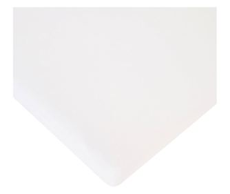 Gyermekágy lepedő 90x200 cm, fehér dzsörzé