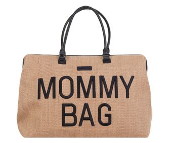 Geanta de infasat Childhome Mommy Bag Raffia