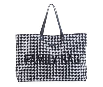 Geanta Childhome Family Bag Pied de Poule Negru