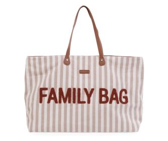 Geanta Childhome Family Bag Nude/Alb